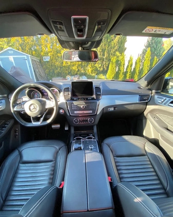 Mercedes-Benz GLE cena 195300 przebieg: 124800, rok produkcji 2016 z Warszawa małe 407